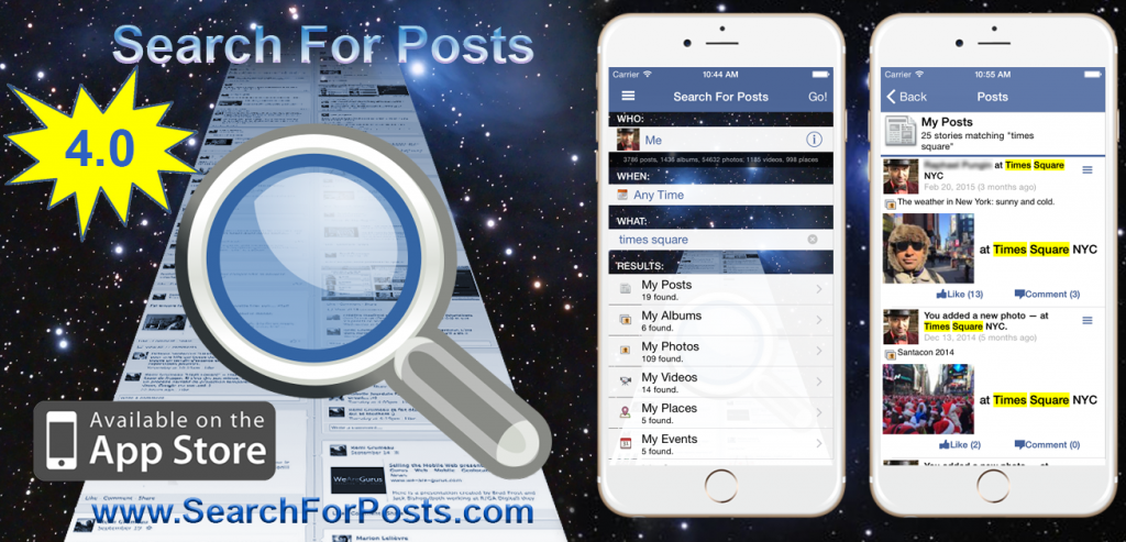 Search For Posts App